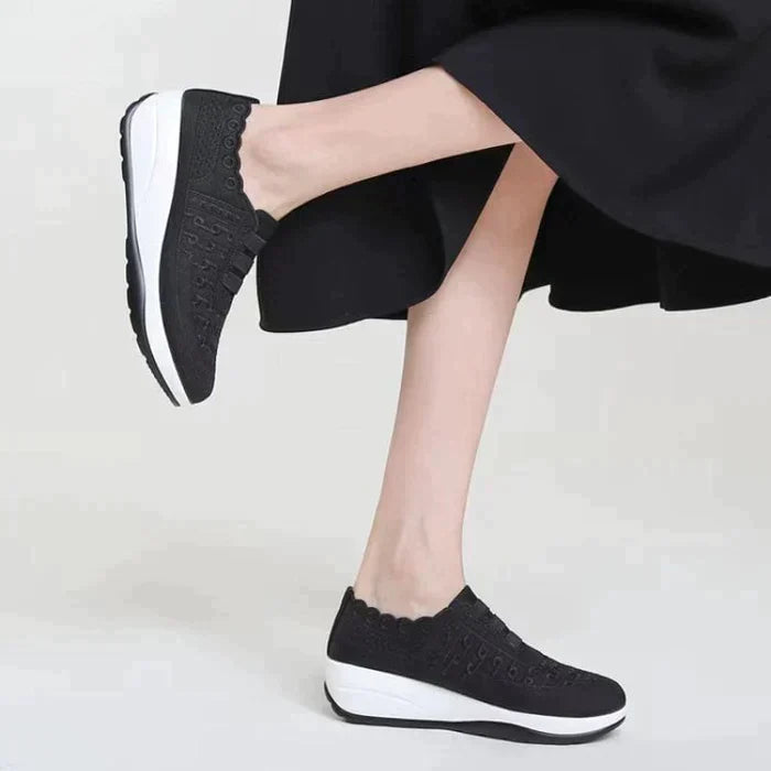 Chaussures confortable élastique pour femmes
